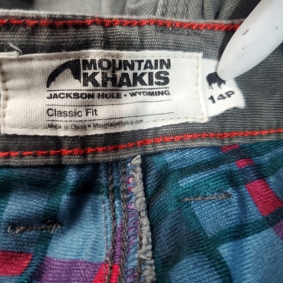 Mountain Khakis Women's Camber 106 Classic Fit Lined Pant Size 14P Gray - Picture 2 of 12